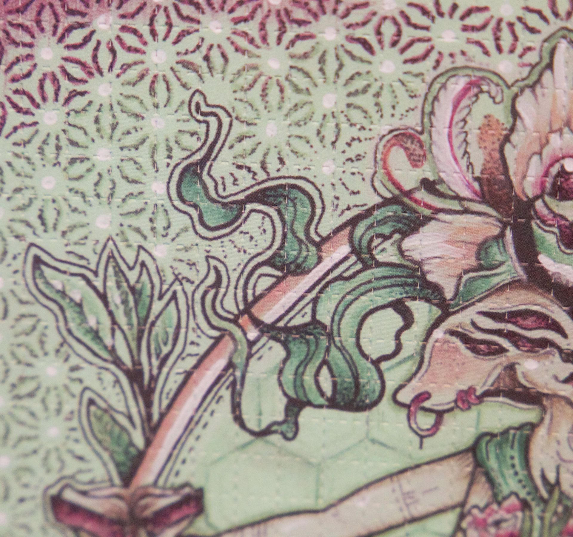 Rebel Herbal Blotter Art || Limited Edition - Image 2