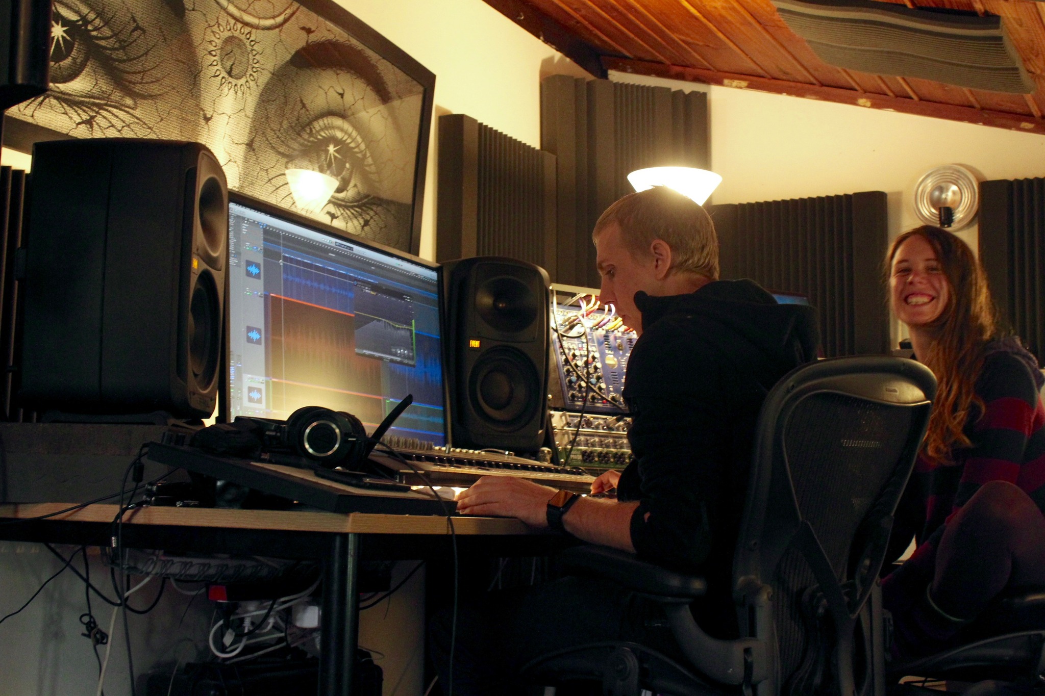 6 Years ago I was here recording my first tracks on a little EP.

It was a PROCESS to say the least - peeling away the grip of blame, shame, and embarrassment inside me. So many stories were holding me back from being a musician. Even though music was channeling through me, I was burdened by stories of not being supported, missing out on opportunities by having to carry myself through life from teenagehood up and becoming financially independent at 17 years old, feeling alone, trying to teach myself music whilst healing intergenerational trauma.. it was a bit of a noisy terrain. 

That terrain is WHY I needed music, and it's where most of my songs birthed from, but it was also that same content that was preventing me from recording and performing in the way my soul was yearning. 

So I ended up here, with Fred on the Mountain trying to hold back tears and find my voice to step out and get into a new story. The process of recording was immensely healing.

Now I have started my new album. It's a body of work that has come through slowly and quickly to speak to the cultural change and personal growth required of each of us. It is music from the depths, a place I have done my 10,000 + hours in and can navigate with purpose and relative ease now (as easeful as any underworld journey can ever be).

We spent the whole weekend recording and learning. Those old stories are so far away now that I barely feel them in my chest, and my head is busy with creativity and problem solving now, no more blame and shame.

When we step away from the story of wealth accumulation & consumption through money and Wetico, we need a space to spend meaningful time in. That place is spirituality and the arts. It is a treasure trove of wealth. I'll be spending the rest of my life there please.